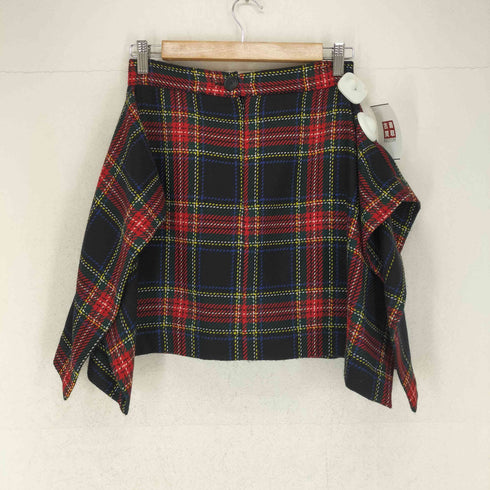 ヴィヴィアンウエストウッド アングロマニア Vivienne Westwood ANGLOMANIA チェック柄 変形ミニスカート レディース M