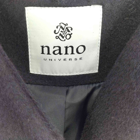 ナノユニバース NANO universe ノーカラーコート レディース FREE