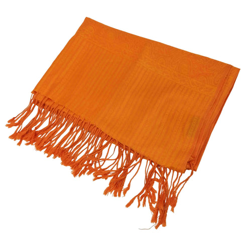 パシュミナ PASHMINA 総柄 フリンジ ストール レディース
