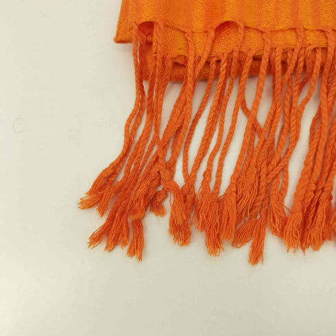 パシュミナ PASHMINA 総柄 フリンジ ストール レディース