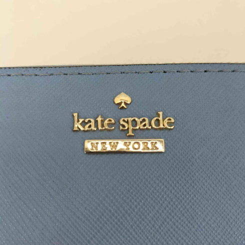 ケイトスペード Kate spade ラウンド ファスナー バイカラー ロング ウォレット レディース