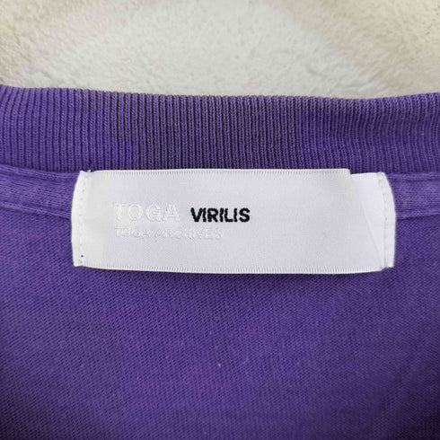 トーガビリリース TOGA VIRILIS 刺繍ロンT メンズ