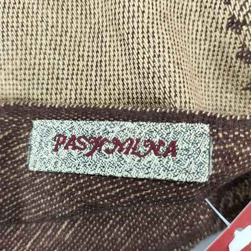 パシュミナ PASHMINA 総柄 フリンジ マフラー レディース