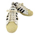 アディダス adidas Superstar White Black Aged Sole メンズ JPN:27.5
