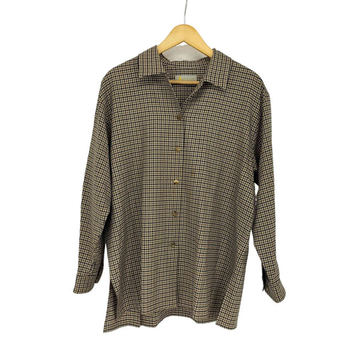 アクアスキュータム AQUASCUTUM ガンクラブ オープンカラー シャツ レディース