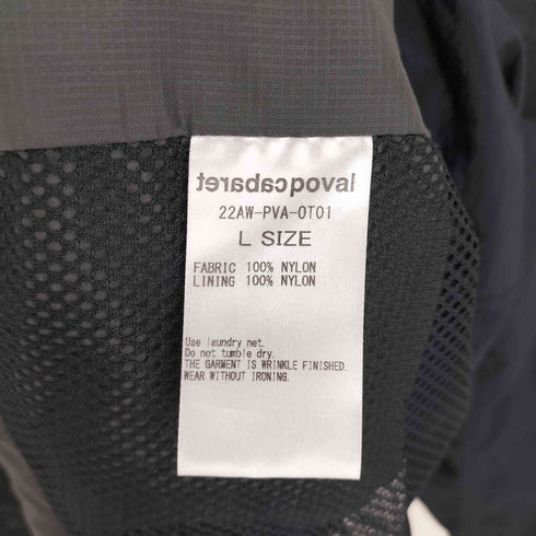 CABARET POVAL 22AW NYLON MILITARY OVER JACKET メンズ JPN:L