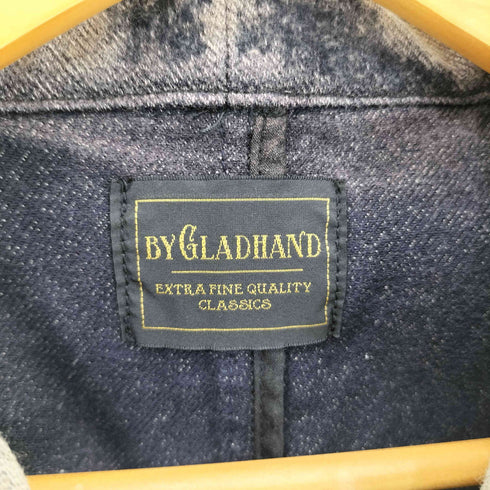 バイグラッドハンド BY GLADHAND MIGRANT JACKET ビンテージ加工 デニムジャケット メンズ L