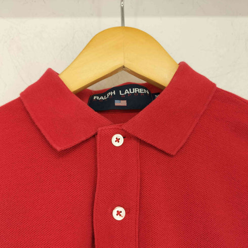 ポロスポーツラルフローレン POLO SPORT RALPH LAUREN ポニー刺繍 鹿の子ポロシャツ レディース import:M