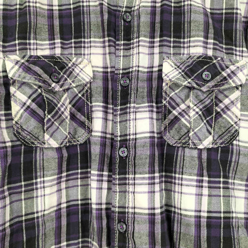 バーバリーブラックレーベル BURBERRY BLACK LABEL チェック柄 L/S シャツ メンズ 3