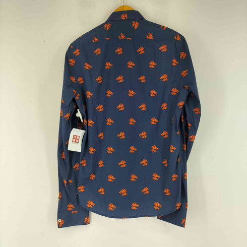 クリスバンアッシュ KRISVANASSCHE 総柄 L/S 比翼シャツ メンズ 48