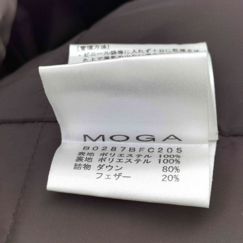 モガ MOGA フーデッド ベスト ダウンコート レディース