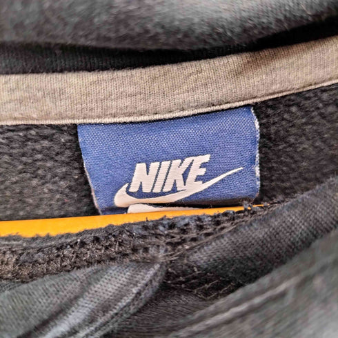 ナイキ NIKE フロントビッグスウッシュ ロゴ刺繍 プルオーバーパーカー メンズ M