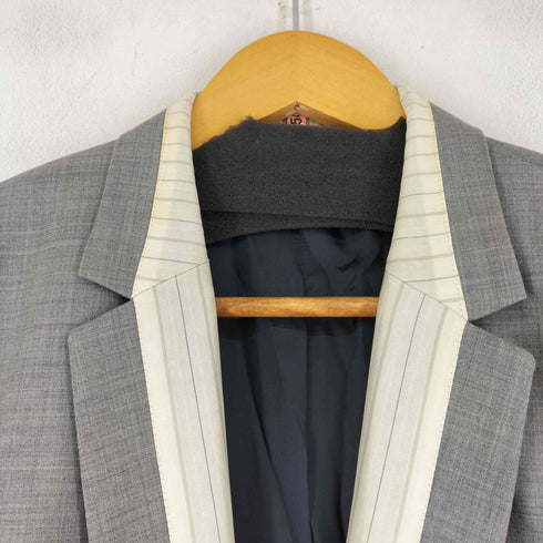 クリスバンアッシュ KRISVANASSCHE 襟切り替え 2B テーラードジャケット メンズ 46