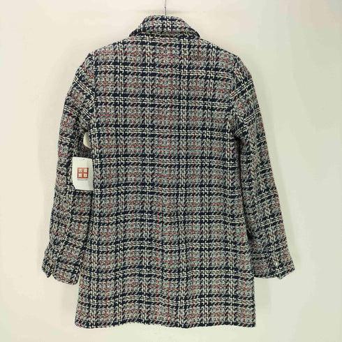 ザラ ZARA Plaid Daburu Breasted Blazer レディース import:XS