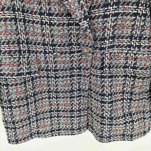 ザラ ZARA Plaid Daburu Breasted Blazer レディース import:XS
