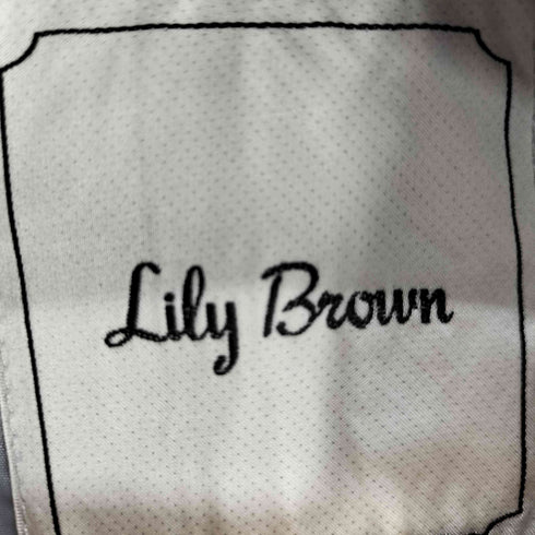 リリーブラウン Lily Brown シャギーチェスターコート レディース FREE