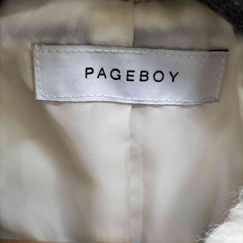 ページボーイ PAGEBOY ボアボンバージャケット レディース FREE