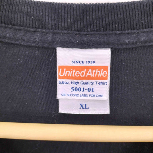 HELL 少年街道 ロゴ刺繍 グラフィックプリント Tシャツ メンズ JPN:XL