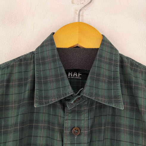 ラフバイラフシモンズ RAF BY RAF SIMONS L/S チェックシャツ メンズ 46