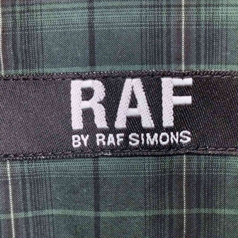 ラフバイラフシモンズ RAF BY RAF SIMONS L/S チェックシャツ メンズ 46