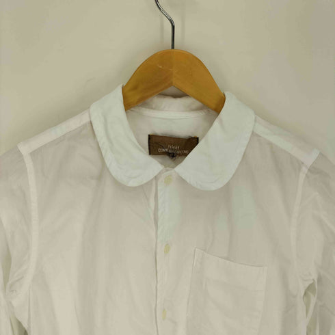 トリココムデギャルソン tricot COMME des GARCONS AD2000 丸襟 ラウンドカラー クロップド L/S シャツ レディース JPN:M