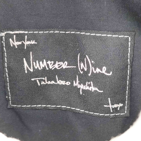 N NUMBER ワイヤー ノースリーブ シャツ kooks メンズ JPN:3