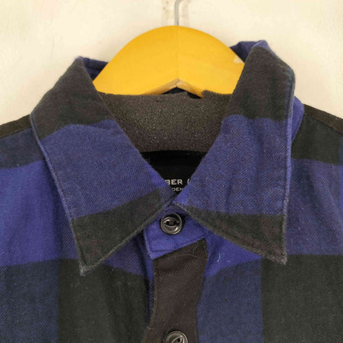 N NUMBER L/S チェック シャツ メンズ JPN:M