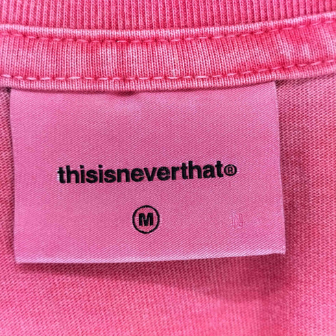 ディスイズネバーザット thisisneverthat T-Logo Tee メンズ M