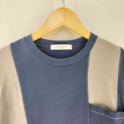 パブリックトウキョウ PUBLIC TOKYO スイッチングTシャツ メンズ JPN:1