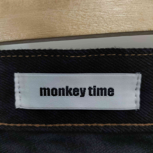 モンキータイム MONKEY TIME 24AW オーバーダイ バギー デニムパンツ メンズ JPN:S