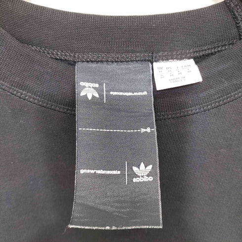 アディダス adidas ナイロン コットン ドッキングスウェット メンズ O