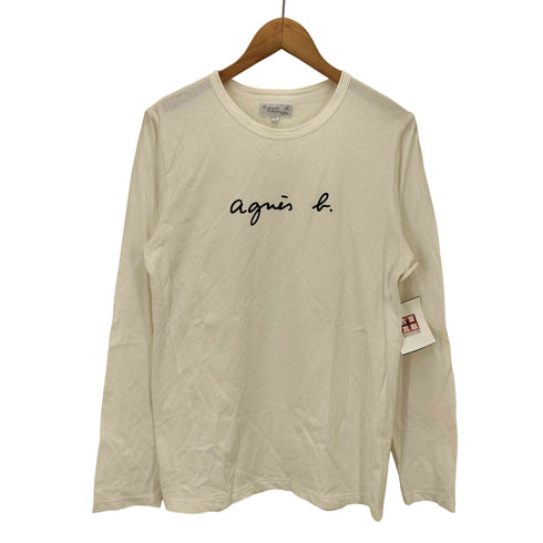 アニエスベーオム Agnes b.homme ロゴ 長袖tシャツ メンズ JPN:4