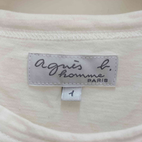 アニエスベーオム Agnes b.homme ロゴ 長袖tシャツ メンズ JPN:4