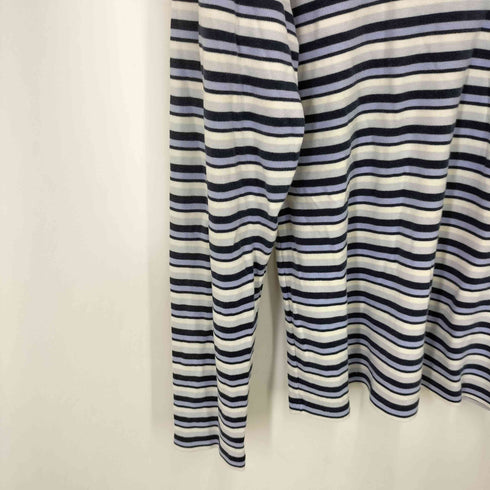アーペーセー A.P.C. フランス製 ボーダー長袖tシャツ メンズ import:S
