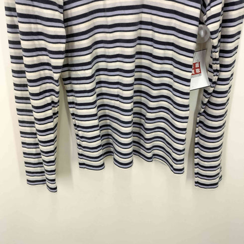 アーペーセー A.P.C. フランス製 ボーダー長袖tシャツ メンズ import:S
