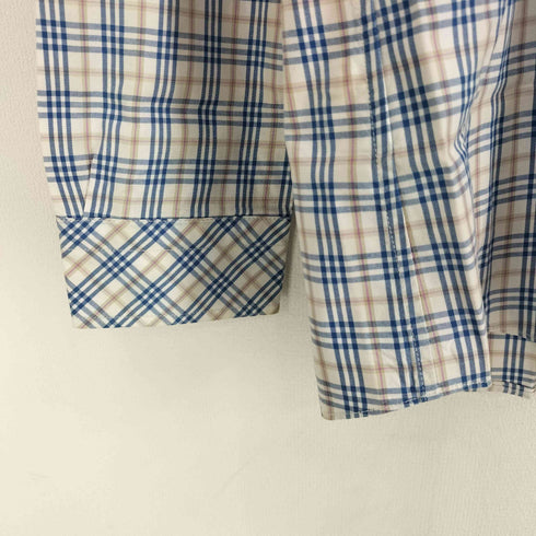 バーバリーブラックレーベル BURBERRY BLACK LABEL タータンチェック L/S シャツ メンズ