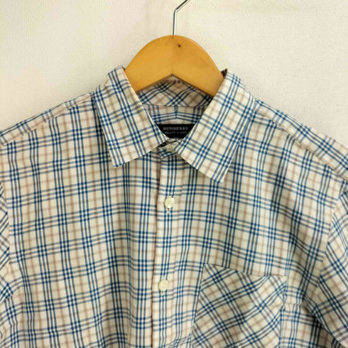 バーバリーブラックレーベル BURBERRY BLACK LABEL タータンチェック L/S シャツ メンズ