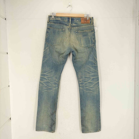 ヒステリックグラマー HYSTERIC GLAMOUR スカル×スタッズデザインボタンフライデニムパンツ メンズ 31
