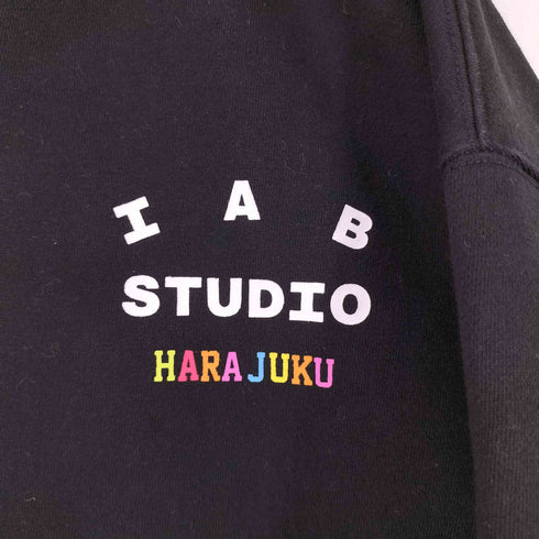 IAB STUDIO 両面プリント プルオーバーパーカー メンズ XXL