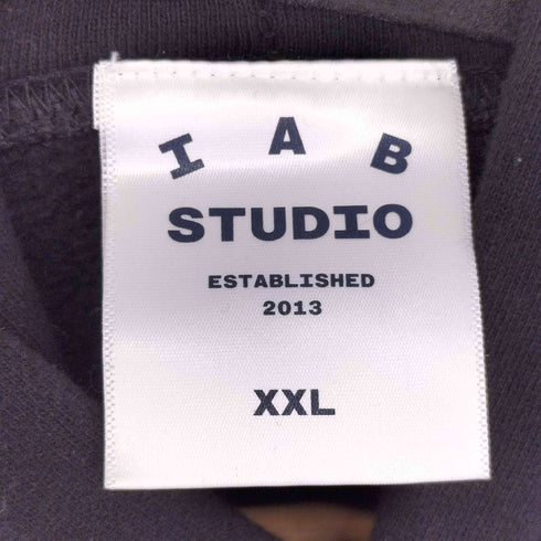 IAB STUDIO 両面プリント プルオーバーパーカー メンズ XXL