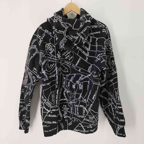 シュプリーム Supreme Gonz Embroidered Map Hooded Sweatshirt メンズ import:M