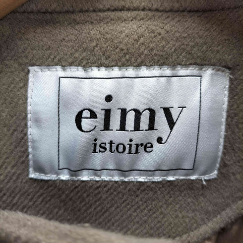 エイミーイストワール eimy istoire パイピングマントコート レディース FREE