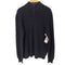 カルバンクライン CALVIN KLEIN コットン ハーフジップニット メンズ import:L