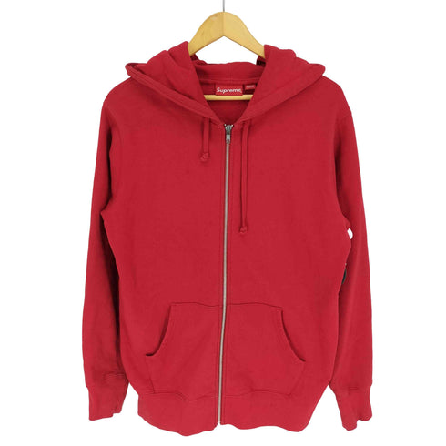 シュプリーム Supreme 15SS Hooded Foil Logo Zip Up フーディッド ホイル ロゴ ジップアップ パーカー フーディー メンズ import:M