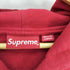 シュプリーム Supreme 15SS Hooded Foil Logo Zip Up フーディッド ホイル ロゴ ジップアップ パーカー フーディー メンズ import:M