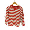 90~00s CHAUS ボーダーラグランTシャツ レディース M