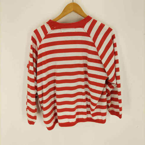 90~00s CHAUS ボーダーラグランTシャツ レディース M