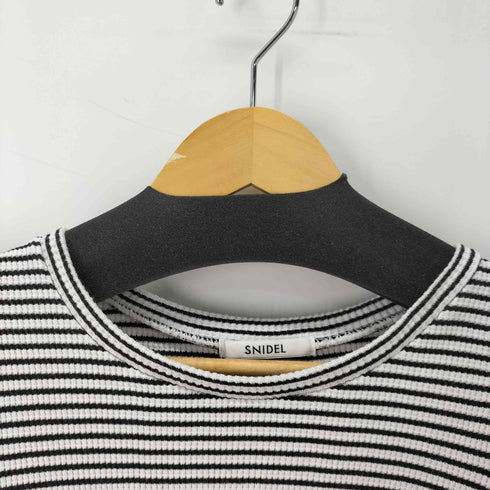 スナイデル snidel ワッフルボリュームスリーブトップス レディース ONE SIZE