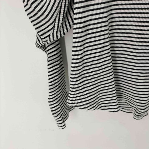 スナイデル snidel ワッフルボリュームスリーブトップス レディース ONE SIZE