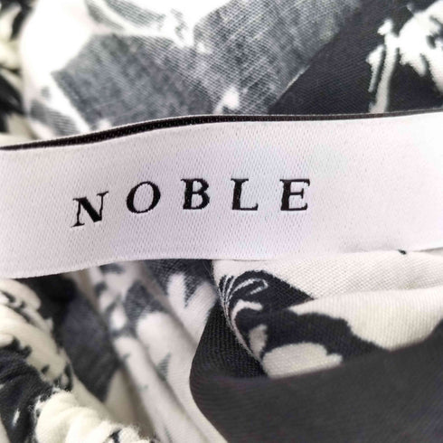 ノーブル Noble ミニフラワープリントオフショルバルーンブラウス レディース